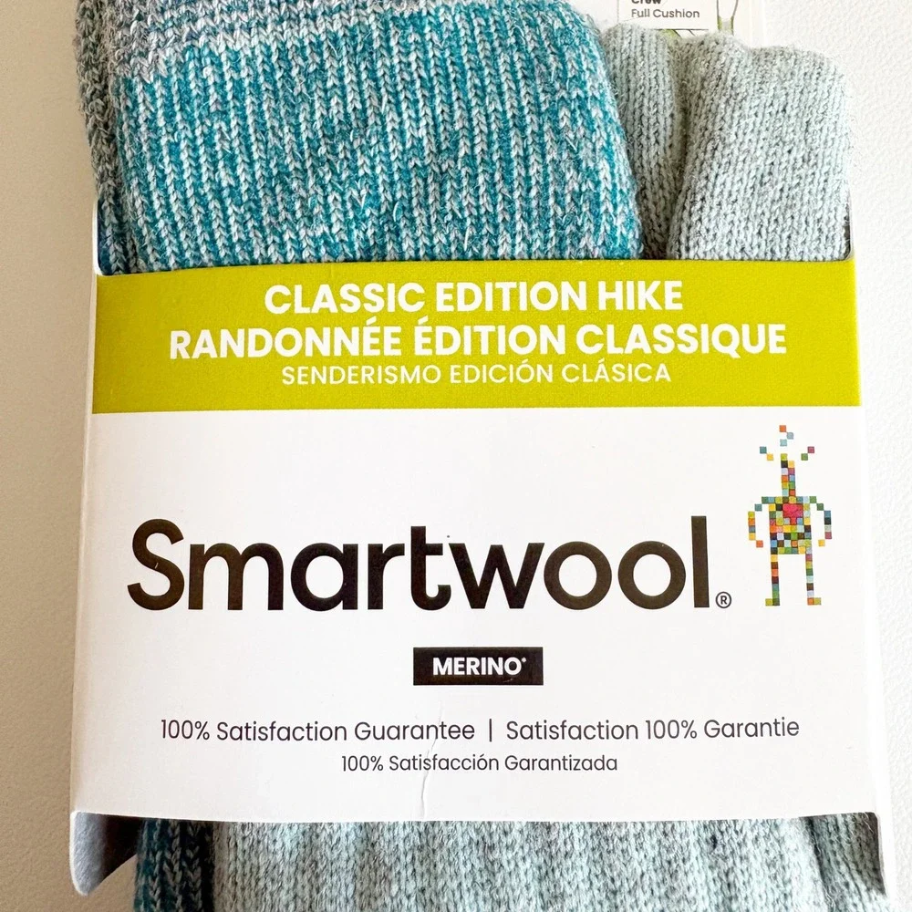 Smartwool Mens Full Cushion Merino Wool Gorpcore Hike Crew Socks M